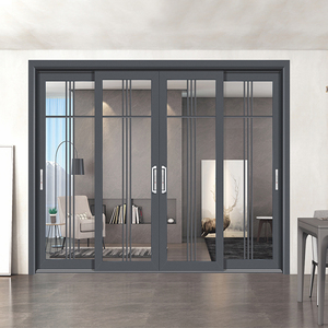 Giá Rẻ Giá Hiện Đại Nội Thất Phòng Nhôm Kính Cửa Ra Vào Và Cửa Sổ Cho Nhà Khách Sạn Văn Phòng Nhà Biệt Thự Căn Hộ - Product Image 6