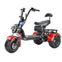 Scooter à trois roues S1 Tricycles électriques électriques ouverts à 3 roues avec de gros pneus Scooters Citycoco pour handicapés de vente chaude