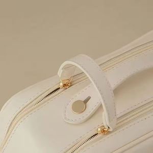 Custom Logo Multifunction Pu <b>Toiletry</b> Kit Portable Wash Travel PU Leather Storage Makeup Cosmetic <b>Bags</b> - Product Image 6