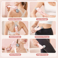 Masseur corporel à angle réglable, télécommande sans fil, silencieux, multi-vitesses, portable, rechargeable par USB, pour le dos