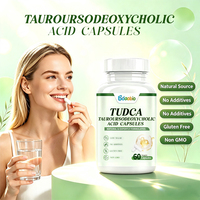 Kapsul Asam Tauroursodeoxycholic Alami Label Pribadi OEM Kapsul TUDCA Murni
