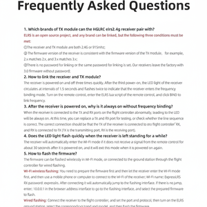 HGLRC ELRS 2.4GHz Taux de rafraîchissement élevé Nano Module ExpressLRS RX Modules sans fil et RF - Product Image 1