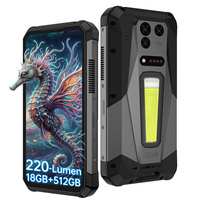 8849 TANK 5 5G, Teléfono Inteligente Resistente con Proyector, ESIM, Pantalla AMOLED 3K de 120Hz, Batería de 17600mAh, Carga Rápida de 120W, Salida USB C DP, Android 16