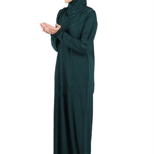 Ramadan un pezzo preghiera Abaya vestito con cappuccio kaftano musulmano donne Jilbab abito <span class=keywords><strong>Hijab</strong></span> abito tinta unita Islam Dubai <span class=keywords><strong>turchia</strong></span> <span class=keywords><strong>vestiti</strong></span> - Product Image 5