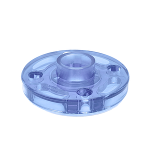Accesorios de tubería de plástico transparente Pn16 Válvula de retención de adaptador de brida Upvc para tubería de conexión de <span class=keywords><strong>Pvc</strong></span> - Product Image 2