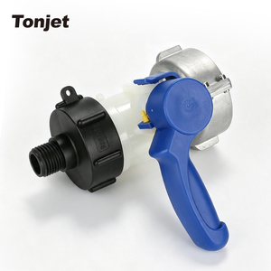 Adaptateur de valve IBC S60x6 polyvalent multi-tailles vers raccord fileté mâle BSP NPS pour tuyaux de 1/2, 3/4, 1, 1-1/2, 2 pouces - Product Image 3