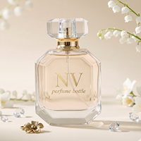 Flacon de parfum en verre de luxe avec boîte 30ml 50ml 100ml Emballage personnalisé Logo personnalisé Flacon en verre cosmétique OEM ODM Vente en gros