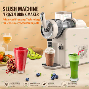 Máquina de Bebidas Congeladas WICE para el Hogar, Máquina de Hielo Comercial para Enfriamiento Rápido, Compresor de Alta Eficiencia para Producción Rápida - Product Image 2