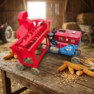 Yüksek Harmanlama Oranlı Mısır Soyma Makinesi, Mısır Kabuğu Çıkarma ve Çekirdek Ayırma Makinesi, Yüksek Verimli Mısır Soyma Makinesi - Product Image 6