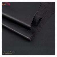 Cuir PU Protéiné Ultra Doux 0,45 mm avec Dos en Daim, Tissu Similicuir pour Vestes, Vêtements et Articles de Mode