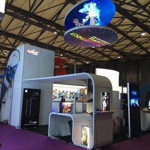 Di pubblicità portatile stand progettazione delle attrezzature fiera - Product Image 1