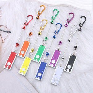 Lampe LED mousqueton créative DIY, petite lampe torche perlé<span class=keywords><strong>e</strong></span> <span class=keywords><strong>Tetris</strong></span>, éclairage portable pour camping en extérieur - Product Image 1