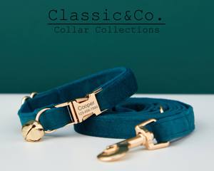 ชุดสายจูงผูกโบว์สำหรับสุนัข & แมวส่วนบุคคลลายนกเป็ดน้ำมีปลอกคอสุนัขขนาดเล็กสลักชื่อลูกแมวกระดิ่งทองของขวัญวันเกิดสำหรับสัตว์เลี้ยง - Product Image 3