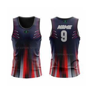 Groothandel Alle Jersey Custom Touch Voetbal Rugby Singlet Ademend Heren Touch Rugby Jersey Sublimatie Afdrukken 100% Polyester - Product Image 5