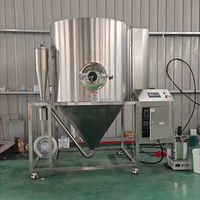 Sécheur par pulvérisation industriel à vapeur centrifuge électrique de 5L, 10L, 15L, 20L, 50L pour la production de poudre de lait de vache