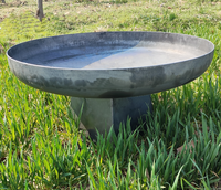 Brasero en acier au carbone, foyer extérieur à bois pour jardin, fête en plein air, cuisson
