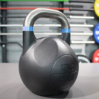 OEM ODM Ensemble Kettlebell de compétition de fitness réglable en fonte 6/8/10/12/16/20 KG, équipement de gymnastique, poignée de kettlebell pour haltère