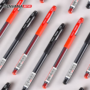 जेनवाना थोक जेल पेन 0.38 मिमी जेल पेन चिकनी काली लाल प्लास्टिक अल्ट्रा फाइन टिप 0.38 हस्ताक्षर जेल - Product Image 6