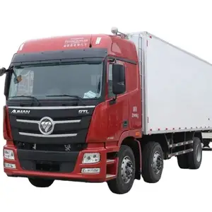 Yeni 6x 2 Foton kamyon frigorifik kargo kamyonu ile tıbbi atık toplama düşük sıcaklık depolama