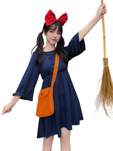Disfraz de Halloween de Kiki para Mujer Adulta - Vestido Temático del Servicio de Entrega de Kiki (Anime) - Product Image 3