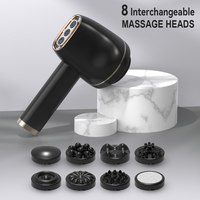 Masseur électrique rechargeable PL-668 pour le corps entier, à main, pour les tissus profonds, Crazy Fit, pour la cellulite, machine de massage vibrant amincissante