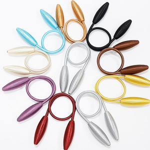 Lo más nuevo, alzapaños de cortina geniales, soporte de cortinas de ventana de plástico, Clips de cenefa de retención, Clips de cortina con hebilla, Accesorios - Product Image 1