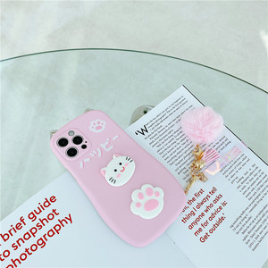 Funda 3d suave antiestrés para <span class=keywords><strong>iphone</strong></span>, funda protectora de silicona con personaje de gato 360 para <span class=keywords><strong>iphone</strong></span> <span class=keywords><strong>12</strong></span> <span class=keywords><strong>mini</strong></span> 8 7 <span class=keywords><strong>6</strong></span> 11 - Product Image 5
