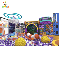 Torre de Caída Espacial para Interiores, Equipo de Aventura con Temática de Ciencia Ficción para Parques Interiores y Áreas de Juego