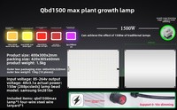 Lampe de culture LED Quantum Board à spectre complet LUXINT pour tente de culture 2x2, 150W LM281B IP65 pour hydroponie et plantes