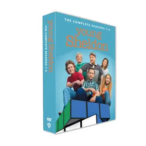 Programa de televisión Películas Suministro de fábrica de eBay Nuevos lanzamientos disco DDP envío gratis joven Sheldon season1-6 12DVD CONJUNTOS EN CAJA PELÍCULAS TV S