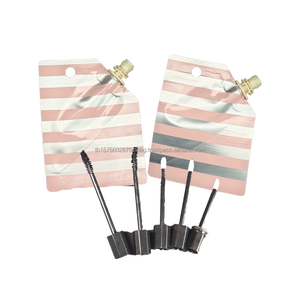 Nature Glow Portable Cosmetic Spout Bags Mini Pochette en plastique pour échantillons liquides 2ml 3ml 5ml 10ml pour soins de la peau Vodka Whisky Juice - Product Image 2