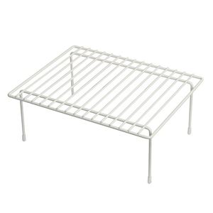 Free Standing Metal Desktop Cabinet <b>Kitchen</b> <b>Storage</b> Rack for Plate Cup Mug-Space Efficient <b>Storage</b> Shelf - Product Image 3