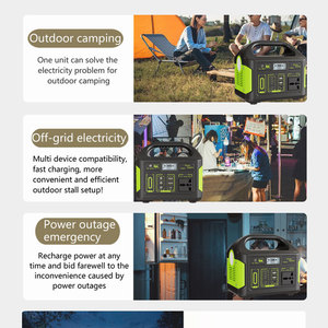 Centrale Électrique Portable 300W à Onde Sinusoïdale Pure, Capacité 256Wh, 110V, LiFePO4, Onduleur MPPT, pour Camping-Car, Maison, Voiture, UPS, Générateur Solaire - Product Image 4