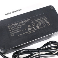 Chargeur rapide d'origine 54,6V4,5A, adaptateur d'alimentation avec prise GX16, chargeur OUXI GT-2000, pièces de vélo électrique