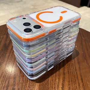 เคสแม่เหล็กสีลูกกวาดสำหรับ iPhone 18 17 Air 16 15 14 13 12 11 Pro Max Plus  ซิลิโคนใสกันกระแทกแบบนิ่ม - Product Image 5