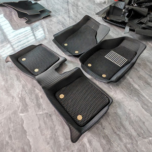 Tapis de Sol de Voiture en Cuir 5D sur Mesure pour CHEVROLET <span class=keywords><strong>TICO</strong></span>, Jeu Complet OEM pour Divers Modèles - Product Image 4