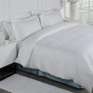 Lux Hotel Beddengoed Set Wit Katoenen Laken Dekbedovertrek Kussensloop Dekbedovertrek <span class=keywords><strong>Queen</strong></span> Kingsize Linnen Voor Gastenkamer - Product Image 4