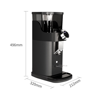 Máquina de Moler Café Automática, Súper Silenciosa, con Velocidad Ajustable, Doble Tolva, Comercial - Product Image 5