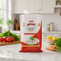 Sac d'emballage en PP tissé pour riz, thermoscellable, qualité alimentaire, sac à aliments, impression flexo personnalisée avec logo
