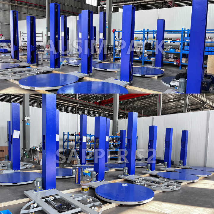stretch wrapping machine