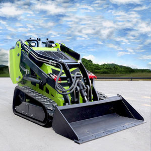 Mini-chargeuse sur chenilles diesel de fabrication chinoise, certifiée CE/EPA, capacité de la benne de 0,2 m³, moteur Honda de 17 kW - Product Image 4