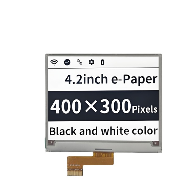 4.2 Inch E Ink E-Paper Display 400x300 3-Color Black White Red SPI SSD1683 Module for Signage Retail