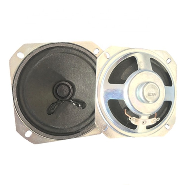 78*78mm 3 Inch Square Paper Cone 8 Ohm 2W Loudspeaker Voice Broadcast Speaker