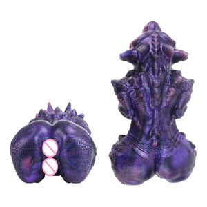 Void Dragon Mogothron Fantasy Creature Male Masturbation Sleeve <b>Liquid</b> <b>Silicone</b> Textured Stroker Adult Toy - Product Image 2
