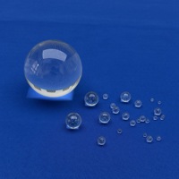 Boule en verre optique personnalisée à haute transmission lumineuse et résistante à la corrosion pour instruments optiques