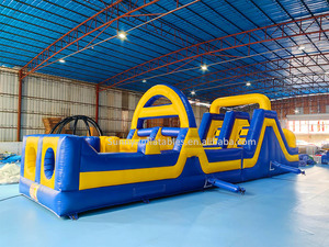 パーティレンタル機器障害物コース機器インフレータブルゲームインフレータブルマリオテーマ障害物コース子供用 - Product Image 3