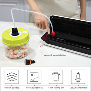 Scelleuse sous <span class=keywords><strong>vide</strong></span> <span class=keywords><strong>alimentaire</strong></span> multifonctionnelle compacte et élégante Mini dispositif en plastique électrique <span class=keywords><strong>à</strong></span> bas prix avec qualité automatique pour usage domestique - Product Image 4