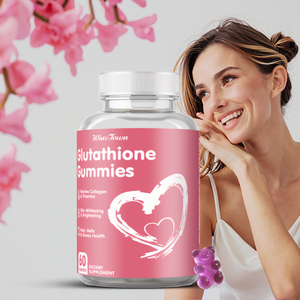 Prodotti di Bellezza per la Cura della Pelle, Caramelle Gommose al Collagene e L-Glutatione per lo Sbiancamento della Pelle per Adulti - Product Image 1