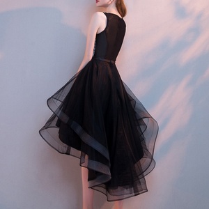 Vestido de Dama de Honor Clásico para Banquete de Verano, Vestido de Fiesta Corto y Largo para Reunión Anual de Verano - Product Image 6