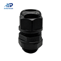 Presse-étoupe Ip68 connecteur câble en plastique étanche haute qualité allonger le fil Nylon noir accessoires électriques ROHS CN;GUA